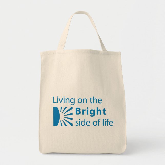 Bright Side Grocery Tote (Front)