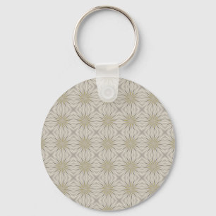 Bright Silver Christmas Stars Keychain