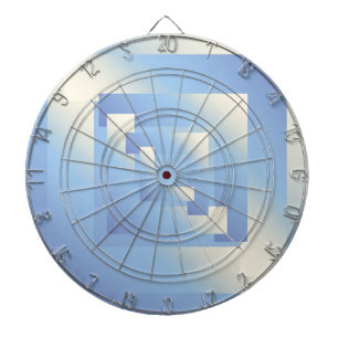 bright sky colours dartboard