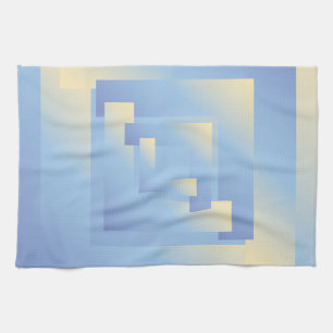 bright sky colours kitchen towel