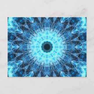 Bright SnowFlower Postcard