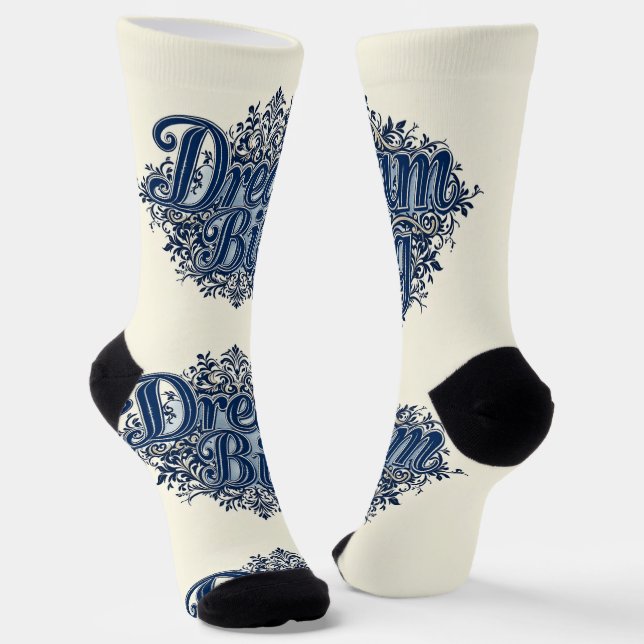 Bright Socks Dream Big 0044036 (Angled)