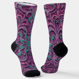 Bright Socks Elaborate Seamless Patterns 0039297