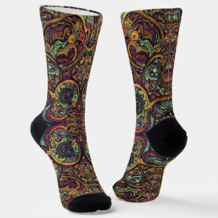 Bright Socks Elaborate Seamless Patterns 0039324