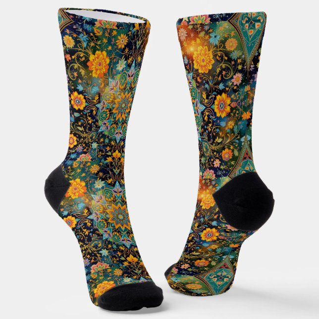Bright Socks Elaborate Seamless Patterns 0039343 (Angled)