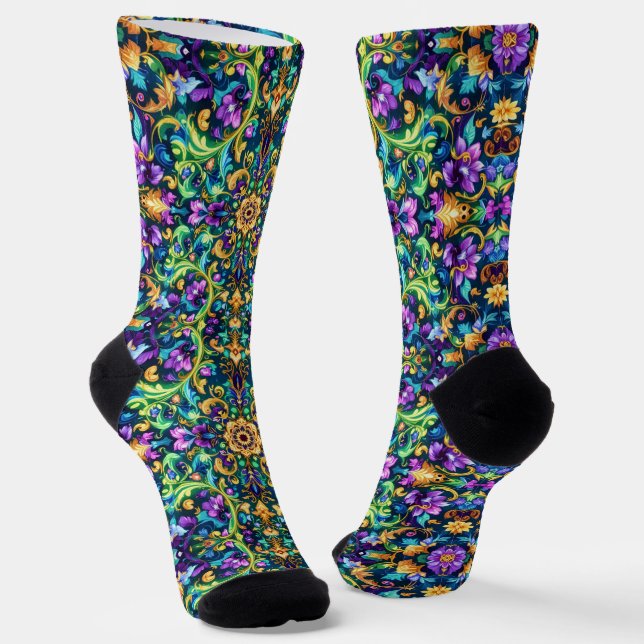 Bright Socks Elaborate Seamless Patterns 0039363 (Angled)