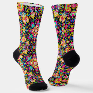 Bright Socks Elaborate Seamless Patterns 0039375
