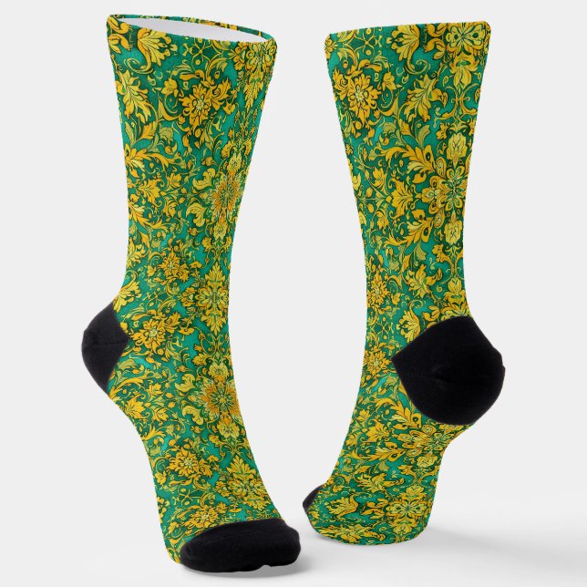 Bright Socks Elaborate Seamless Patterns 0039380 (Angled)