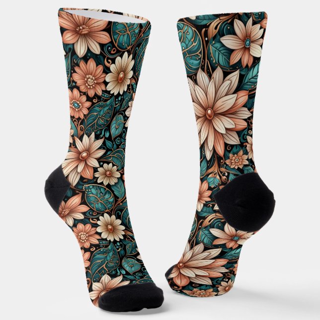 Bright Socks Elaborate Seamless Patterns 0039395 (Angled)