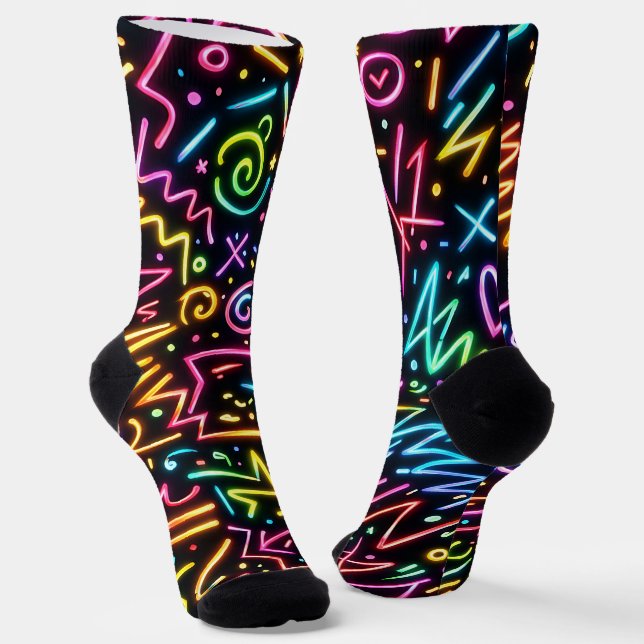 Bright Socks Elaborate Seamless Patterns 0047411 (Angled)