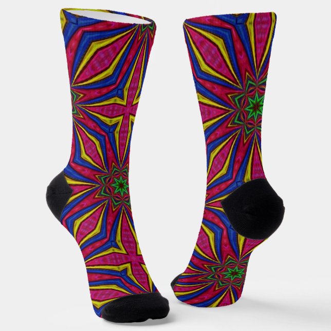 Bright Socks Fractal Seamless Patterns 0042006 (Angled)