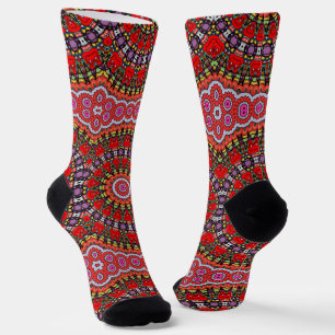 Bright Socks Fractal Seamless Patterns 0042063