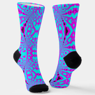 Bright Socks Fractal Seamless Patterns 0042070