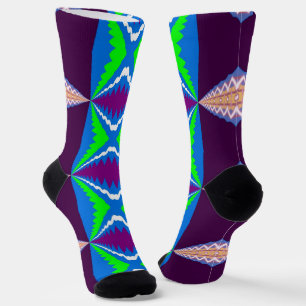 Bright Socks Fractal Seamless Patterns 0042076