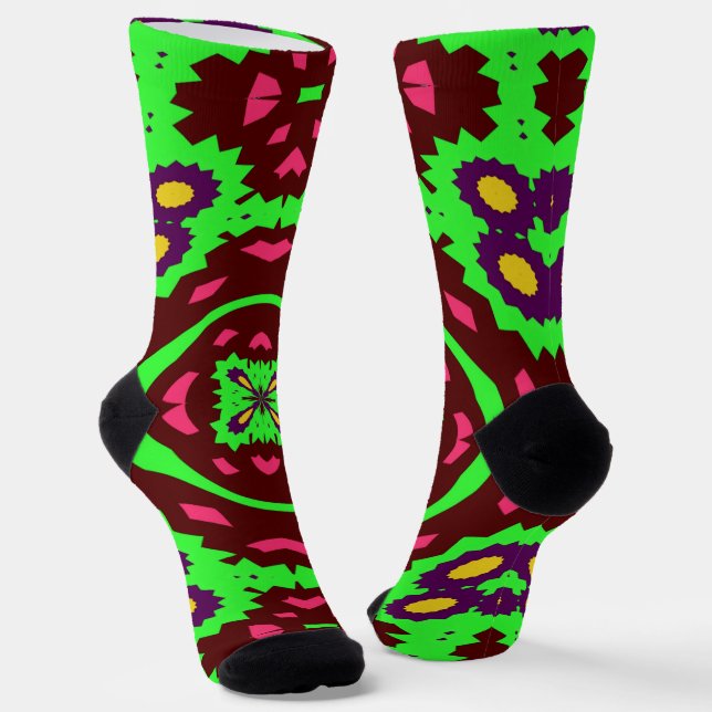 Bright Socks Fractal Seamless Patterns 0042085 (Angled)