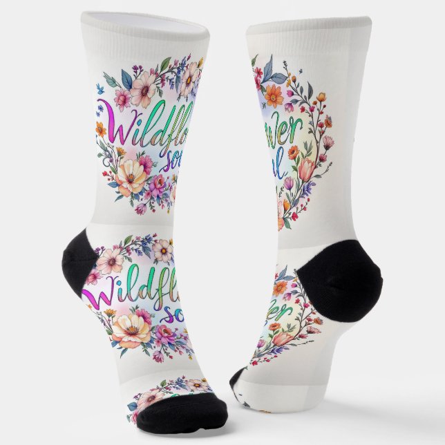 Bright Socks Motivational Art 0043982 (Angled)