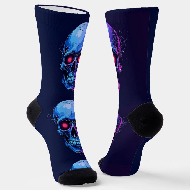 Bright Socks Skull Pics 0037636 (Angled)