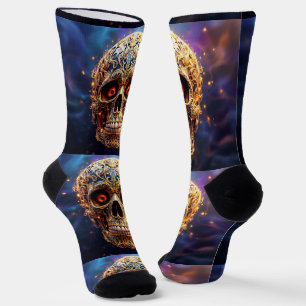 Bright Socks Skull Pics 0037657
