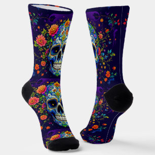 Bright Socks Skull Pics 0037715