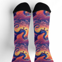 Bright Socks UNISEX Dragon Fire 0040759
