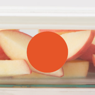 Bright Solid Orange Background