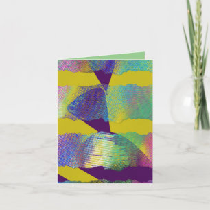 Bright Solstice Folded Thank You Card