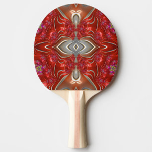 ~BRIGHT SPARK ~ Original Fractal ~ Ping Pong Paddle