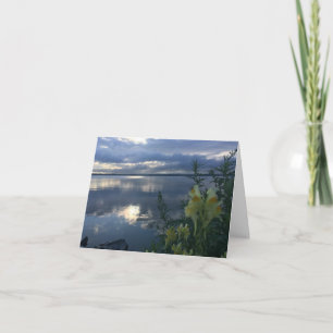 Bright spots on a cloudy day card