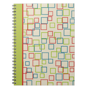Bright Squares Notebook