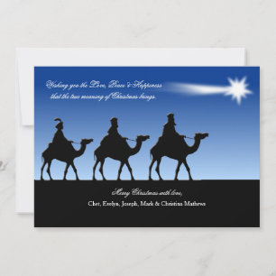 Bright Star Christmas Card