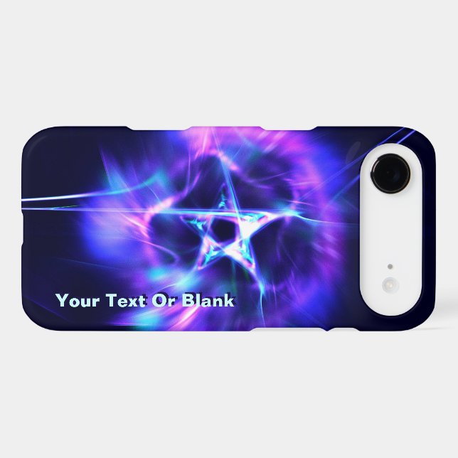 Bright Star Fractal Case-Mate iPhone Case (Back (Horizontal))