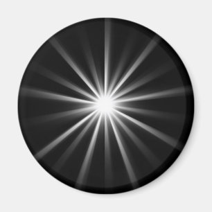 bright star in dark space magnet