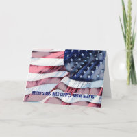 Bright Stars, Brave Hearts Veterans Day Card