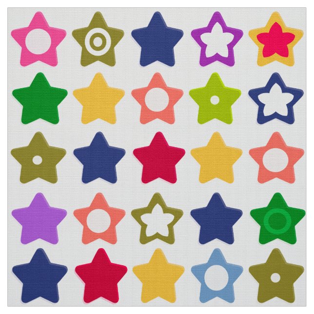 Bright stars fabric (Swatch)