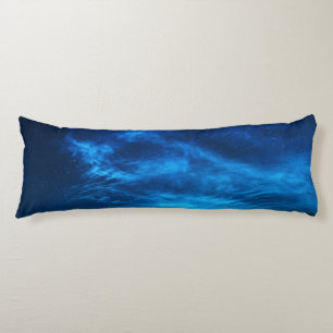 BRIGHT STARS IN A DARK AND BLUE SKY BODY PILLOW