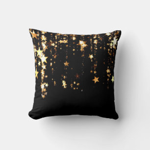 Bright stars throw pillow
