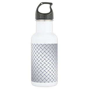 Bright Steel Diamond Plate 532 Ml Water Bottle