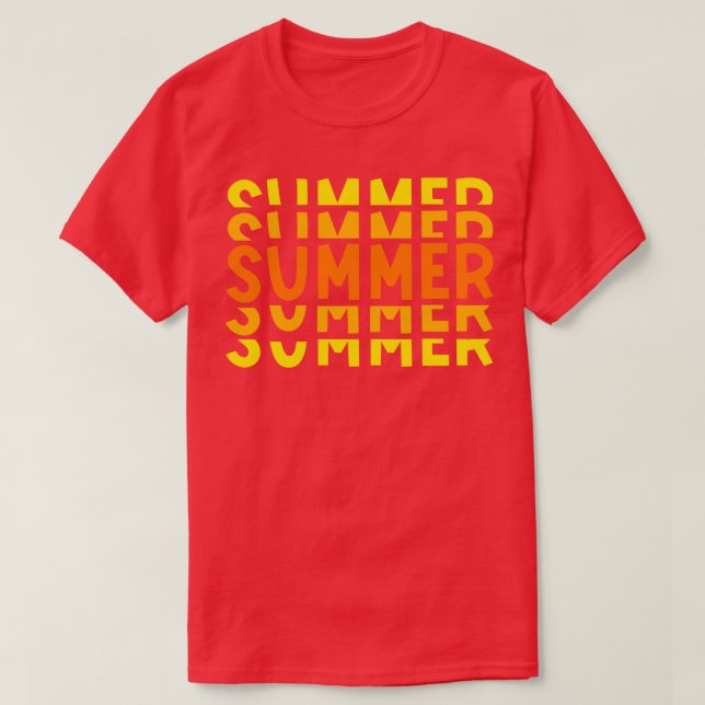 Bright Summer T-Shirt (Design Front)