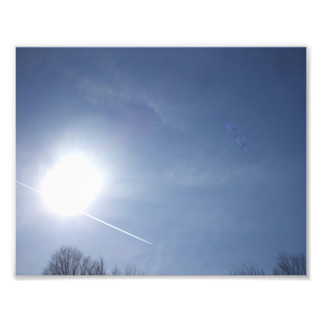 Bright Sun Photo Print (Front)