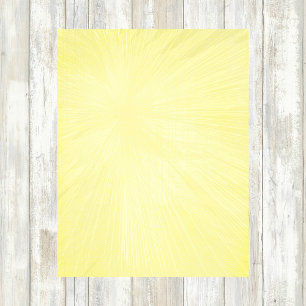 Bright Sunburst Scrapbook Paper