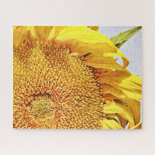 Bright Sunflower Art Grand Puzzle