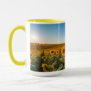Bright Sunflower Mug – Cheerful Floral Gift Item