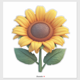 Bright Sunflower Sculpture