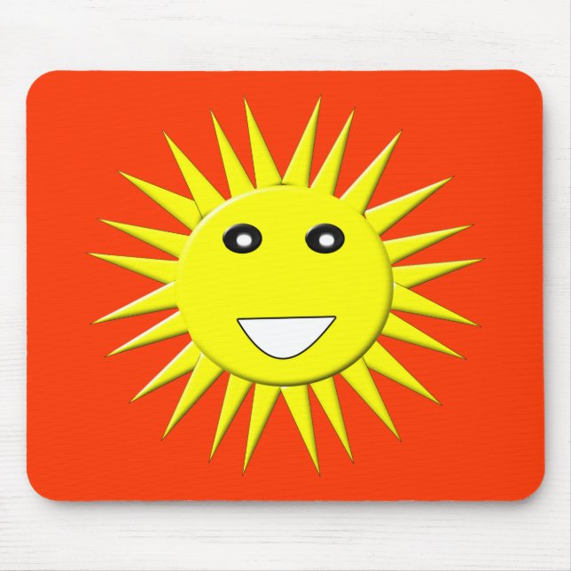 Bright Sunshine Mousepad (Front)
