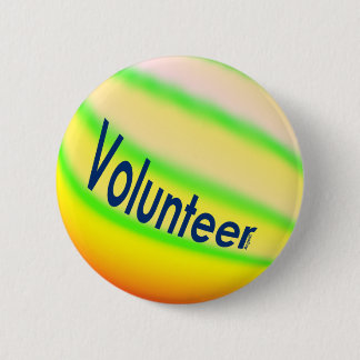Bright Swirl Volunteer AH2010 2 Inch Round Button