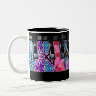 Bright Symphony of Colour Two-Tone Coffee Mug