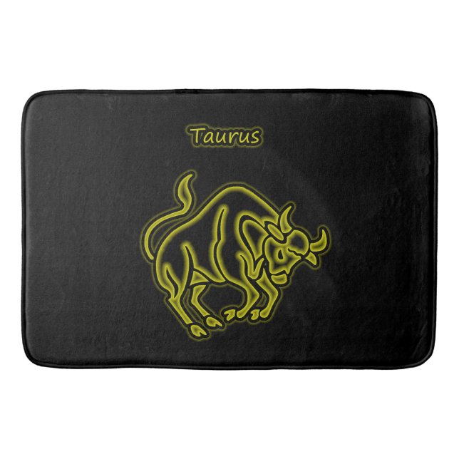Bright Taurus Bath Mat (Front)