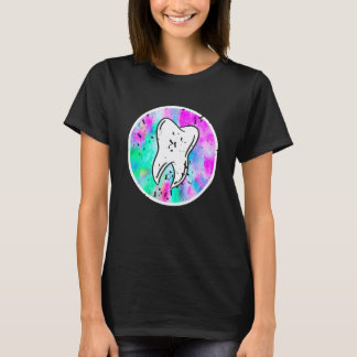 Bright Tooth Energy Funny Dentist Humour T-Shirt
