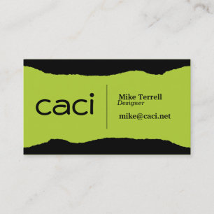 Bright Torn Business Card