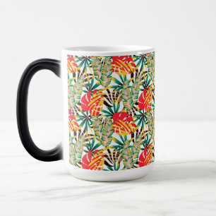 Bright Tropical Pattern Magic Mug